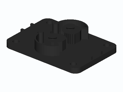 Print-In-Place Rope Cam Cleat