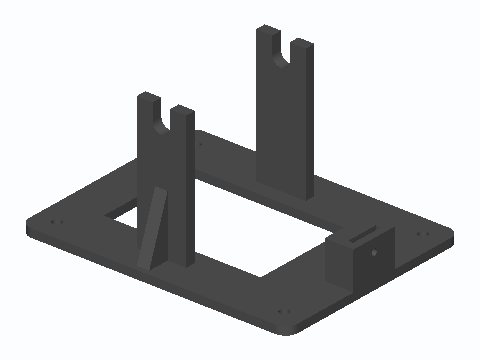 Solder Reel Bench Dispenser With Cutter Slot