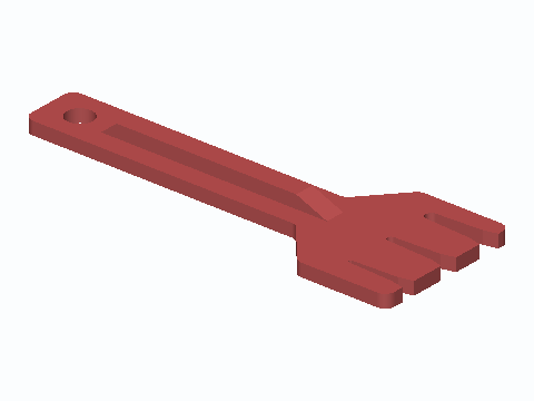 Three-Slot Nail And Brad Finger Saver