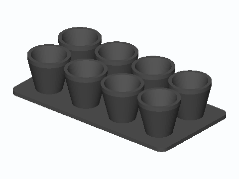Hot Air Rework Nozzle Funnel Rack