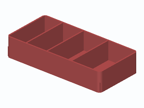 Four-Bay Wire Nut Scoop Caddy