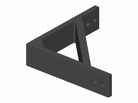4x4 Post Mailbox Arm Knee Brace