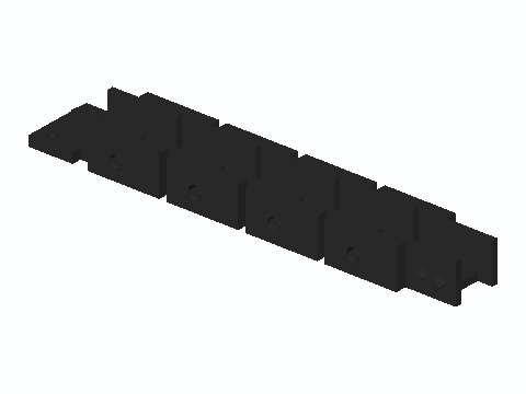 Print-In-Place Cable Drag Chain