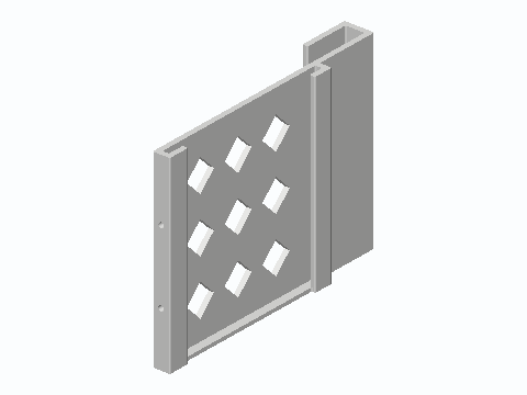 Shower Glass Over-Top Mirror Hanger