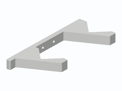 Two-Tier Rolling Pin Wall Cradle