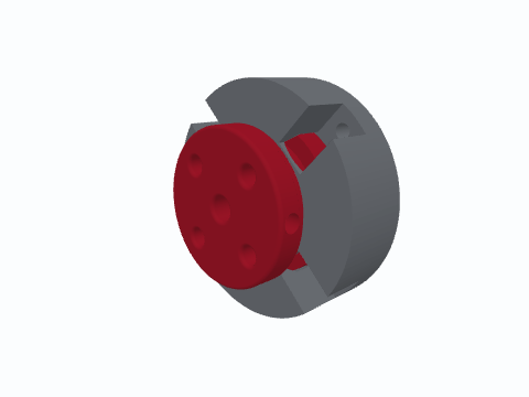 NEMA 17 Slew Ring Output Hub
