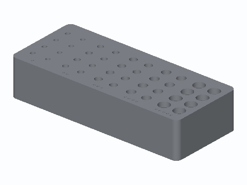 3-8 mm Pin And Round Stock Rack