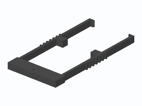Flexure DIP Chip Extractor Tweezer