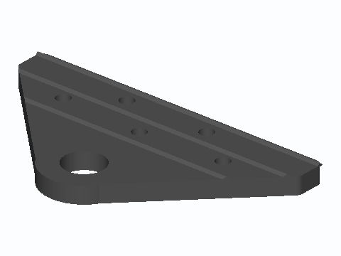 Shade Sail Corner Clamp Plate