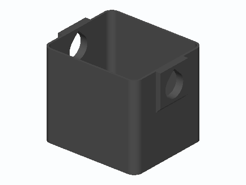 Espresso Knock Box With 1/2 in PVC Bar