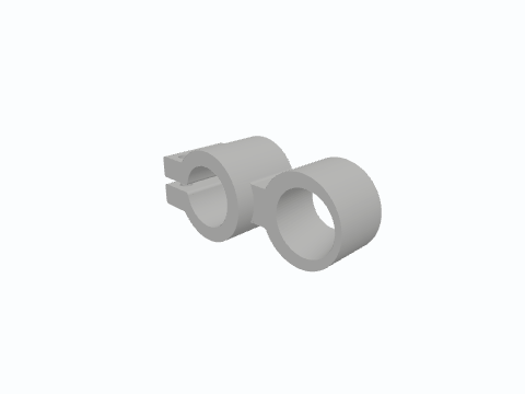Shower Riser Bar Holder Clamp