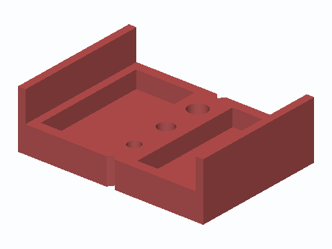 2x4 Face-Centering Bolt Hole Drill Guide