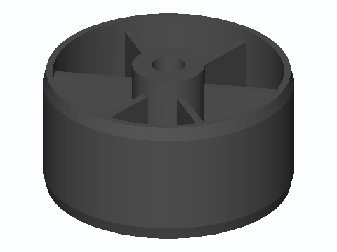 3 in Mower Deck Anti-Scalp Roller