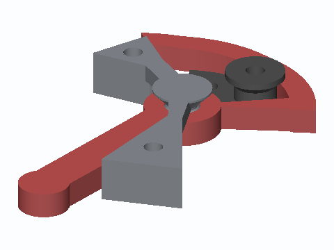 Swing-Claw Lid Draw Latch