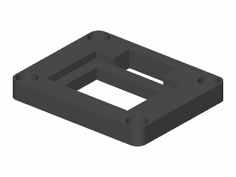 Print-In-Place Flush Lift Ring Pull