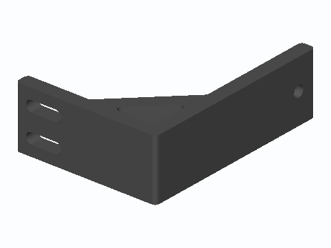 M5 Trailer License Plate Offset Bracket