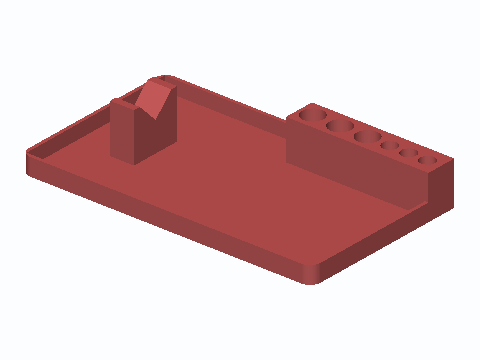 Hot Glue Gun Nose-Rest Drip Tray