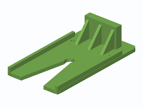 Vise-Mount Fret Saw Bird's Mouth V-Board