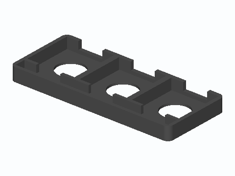 NEMA 17 Three-Motor Storage Tray