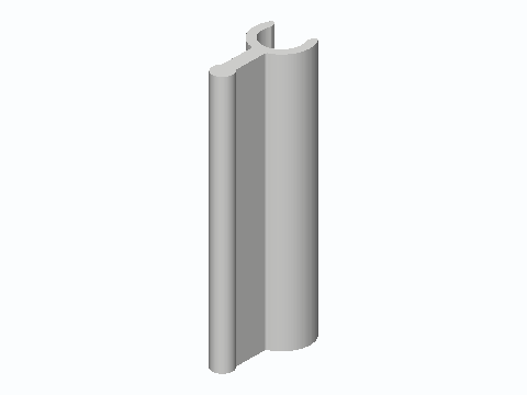 Shower Liner 8 mm Rod Ballast Snap Clip