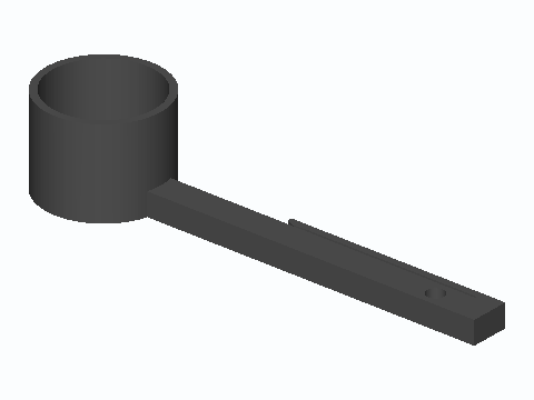 Two-Tablespoon Coffee Scoop Bag Clip