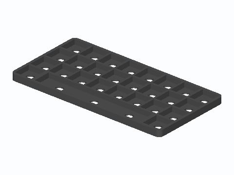 MX Keycap Swap Layout Tray