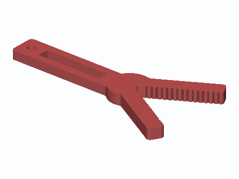 P-Trap Slip Nut Toothed Spanner