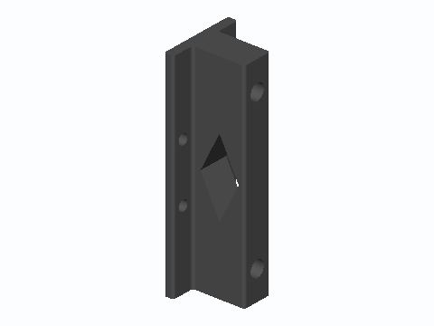 8 mm Rod Floating Shelf Hidden Bracket