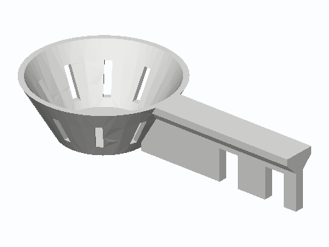 Rim-Hook Egg Yolk Separator