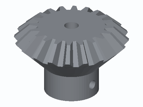 20T Module 2 Miter Gear 5 mm Bore