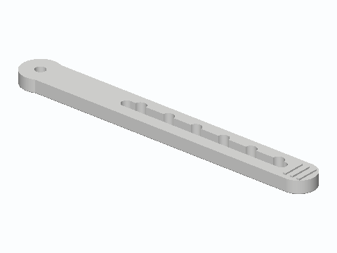 Notched RV Roof Vent Prop Stay