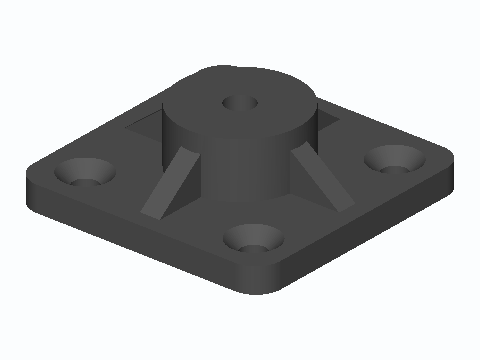 Desk Leg M5 Bolt Leveling Foot