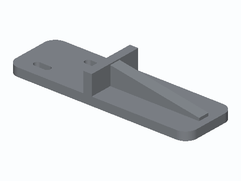 Footboard Mattress Slide Stop Bracket