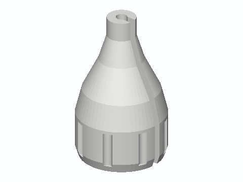 Bathroom Pull-Cord Switch Acorn Grip