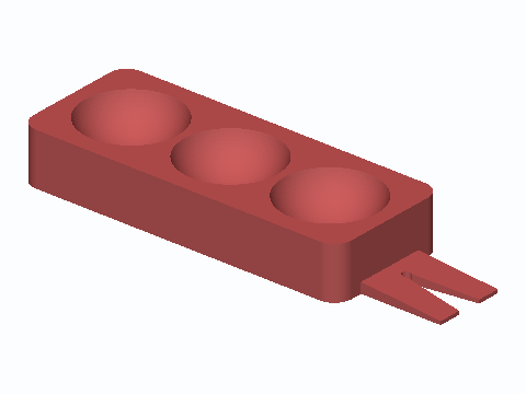 Pushpin Tray With Tack Lifter Fork