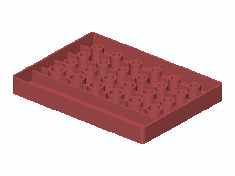 Grease Zerk Four-Thread Sort Tray