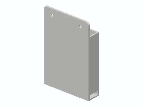Wall-Mount Floss Pick Gravity Dispenser