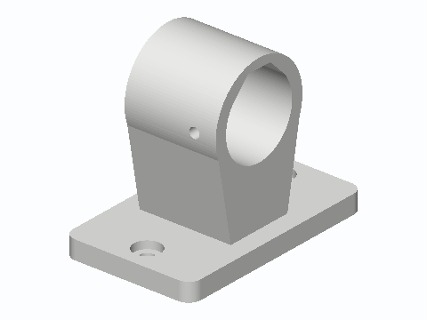 Dual Size Towel Bar Bracket