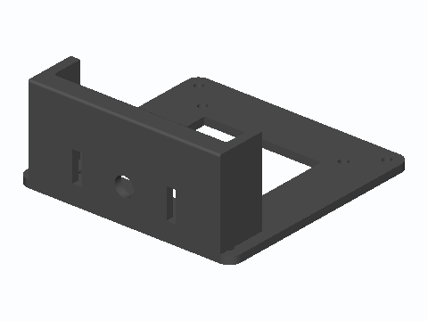 VESA Monitor Back Utility Shelf