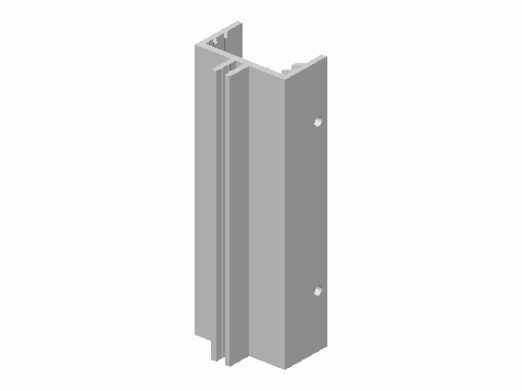 Snap-On Interior Door Bottom Sweep Clip