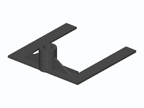1/2 in EMT Phone Scan Stand Base