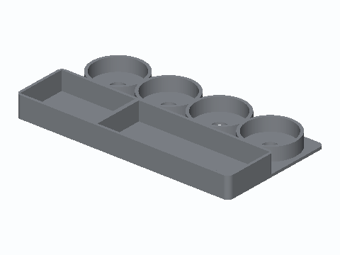 35 mm Euro Hinge Spares Cup Tray