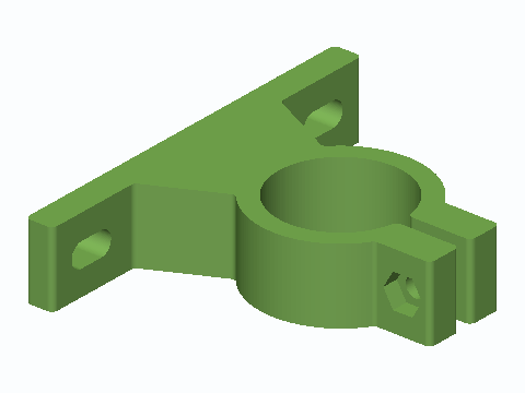3/4 in PVC Poultry Waterer Pipe Hanger
