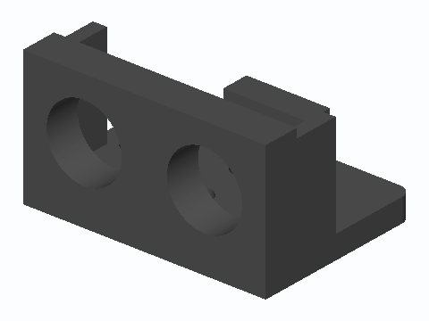 HC-SR04 Ultrasonic Bumper Mount