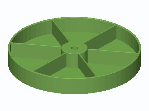 608 Stacking Hardware Carousel Tier