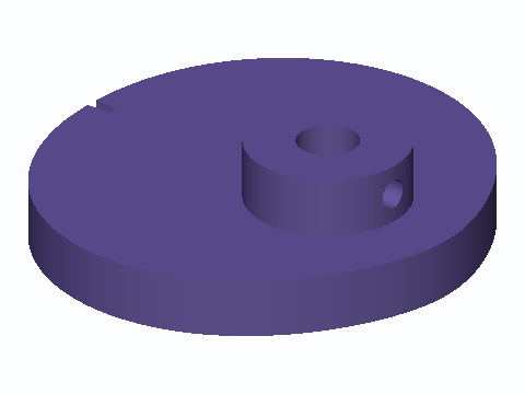 8 mm Shaft Cycloidal-Rise Plate Cam
