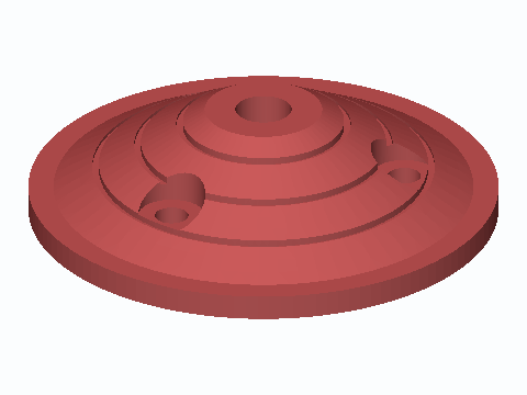 Hole Saw Enlarging Centering Cone