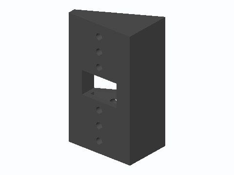Video Doorbell 30 Degree Wedge