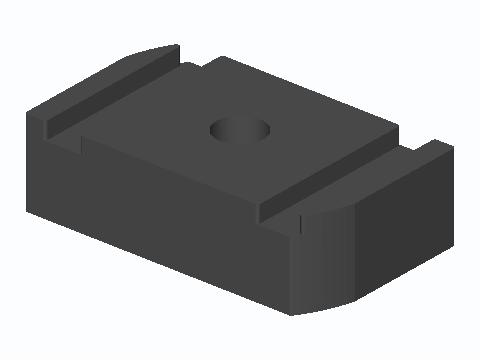 Strut Channel Quarter-Turn M5 Nut Carrier