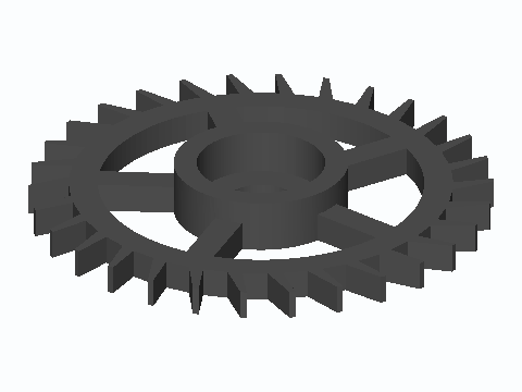 30-Tooth Graham Escape Wheel With 608 Hub